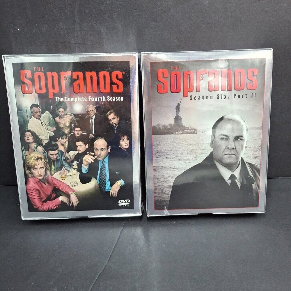 The Sopranos DVDs Season 6 Part 2 - Season 4 Complete Factory Sealed - Bonuses